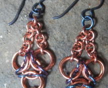 Copper & Niobium Earrings